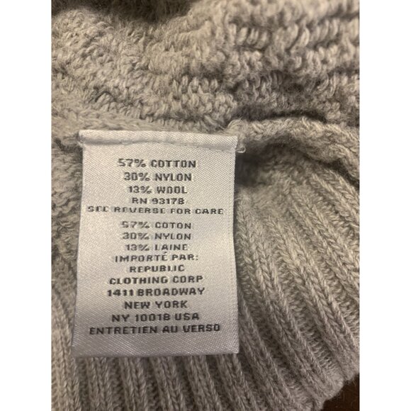 Jason Wu Cable Knit Cropped Cotton Wool Sweater Size S/P - Picture 8 of 8